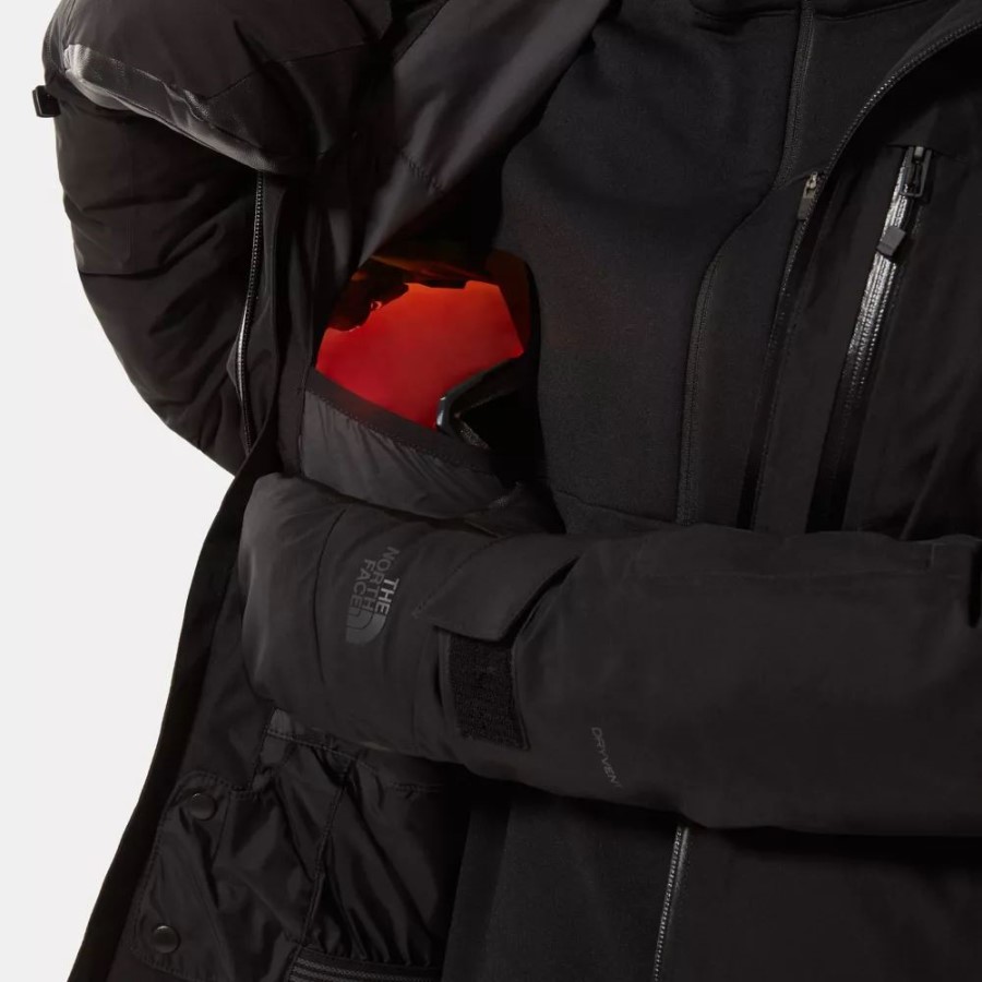 Black The North Face נשים מעיל צאצא