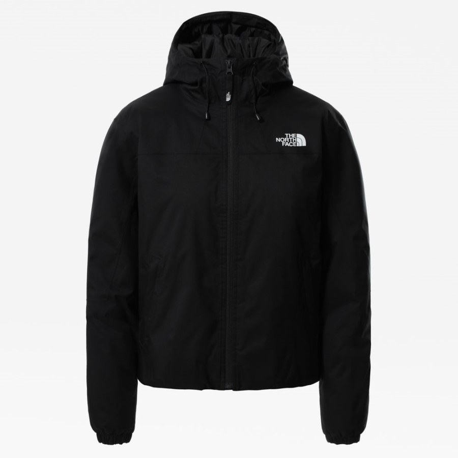 Black The North Face נשים Lfs מעיל מעטפת מבודד