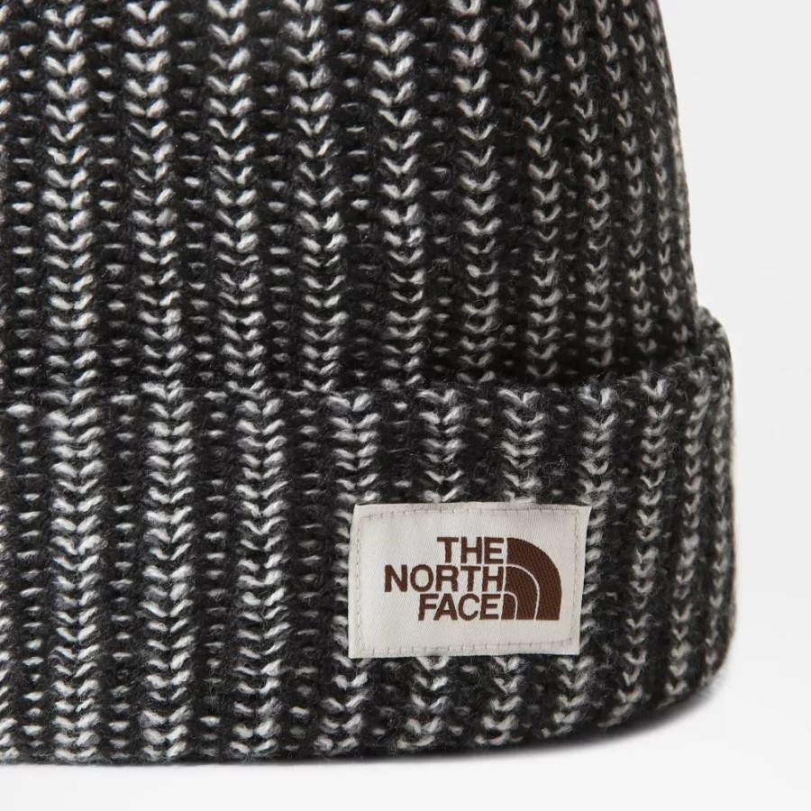 Black The North Face נשים מלוח ביי Beanie