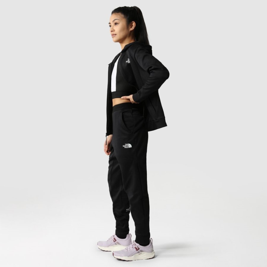 נשים שחורות אימון מכנסי פליס הצפון