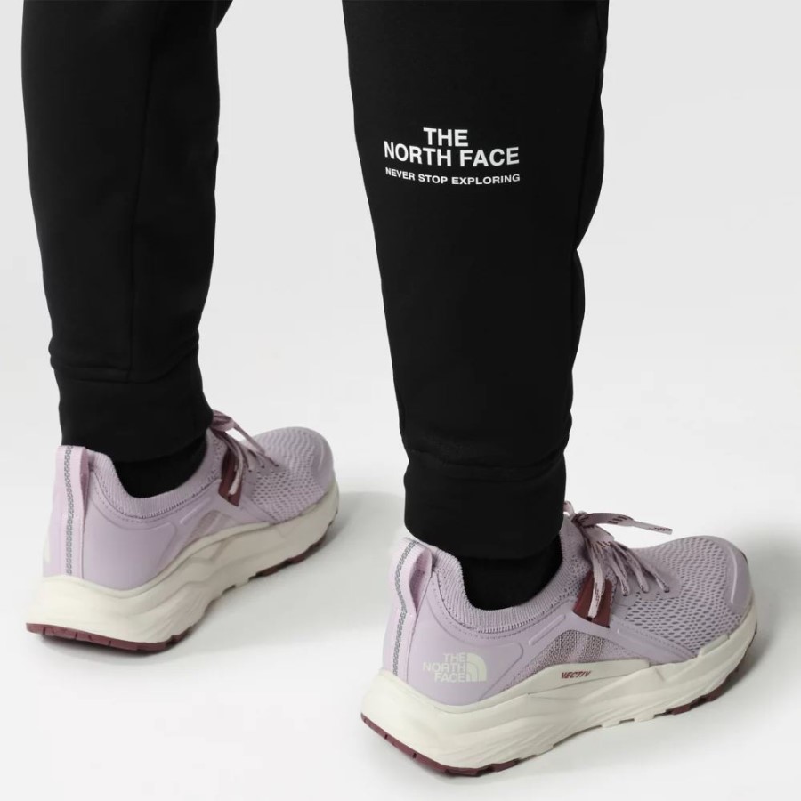 נשים שחורות אימון מכנסי פליס הצפון