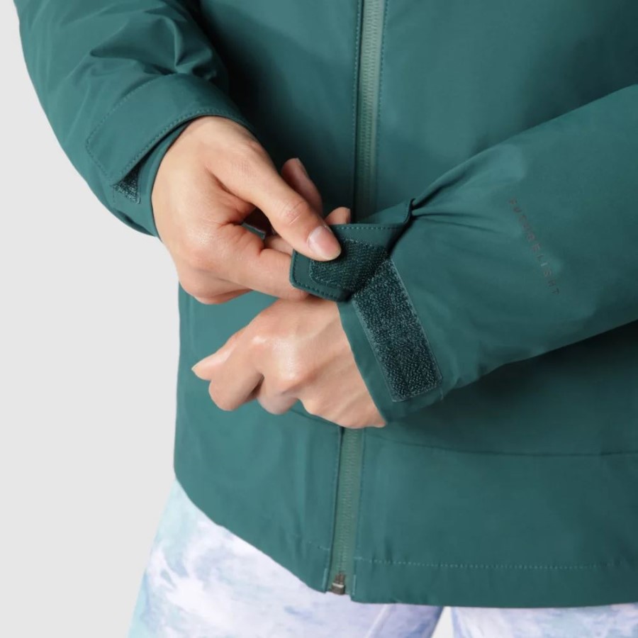 נשים ירוקות הר אור עתיד מעיל טרי אקלים מעיל הפנים הצפוני