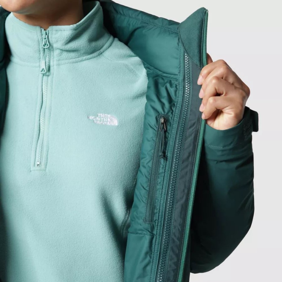 נשים ירוקות הר אור עתיד מעיל טרי אקלים מעיל הפנים הצפוני