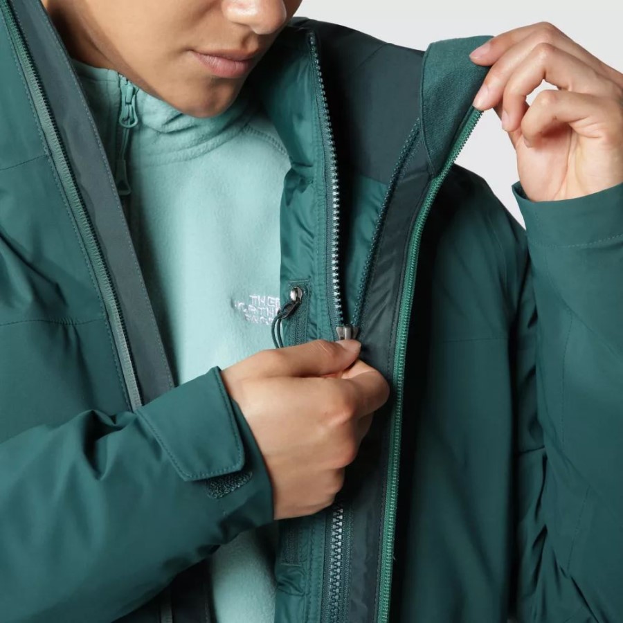 נשים ירוקות הר אור עתיד מעיל טרי אקלים מעיל הפנים הצפוני