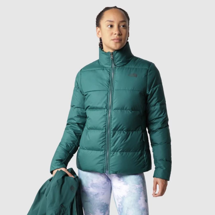 נשים ירוקות הר אור עתיד מעיל טרי אקלים מעיל הפנים הצפוני