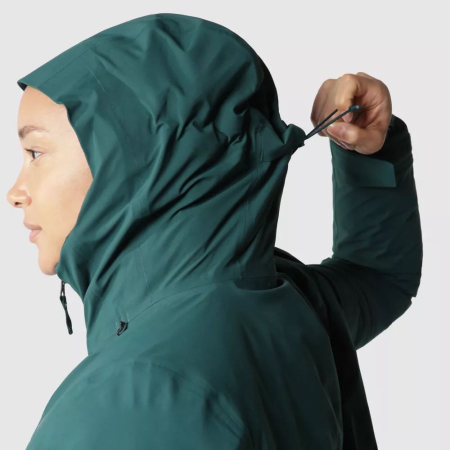 נשים ירוקות הר אור עתיד מעיל טרי אקלים מעיל הפנים הצפוני