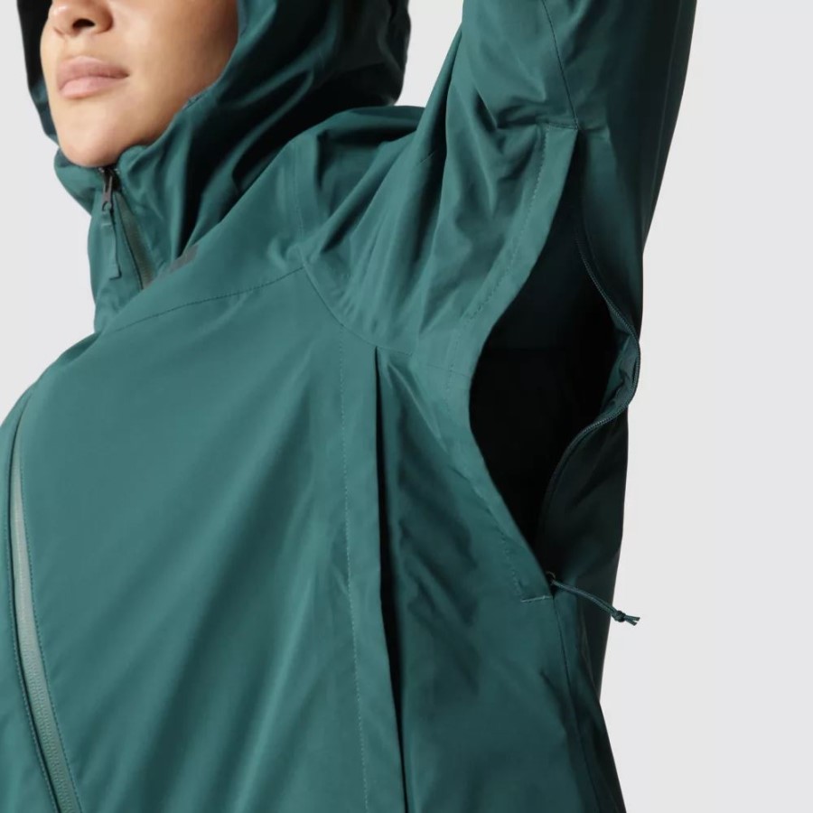 נשים ירוקות הר אור עתיד מעיל טרי אקלים מעיל הפנים הצפוני