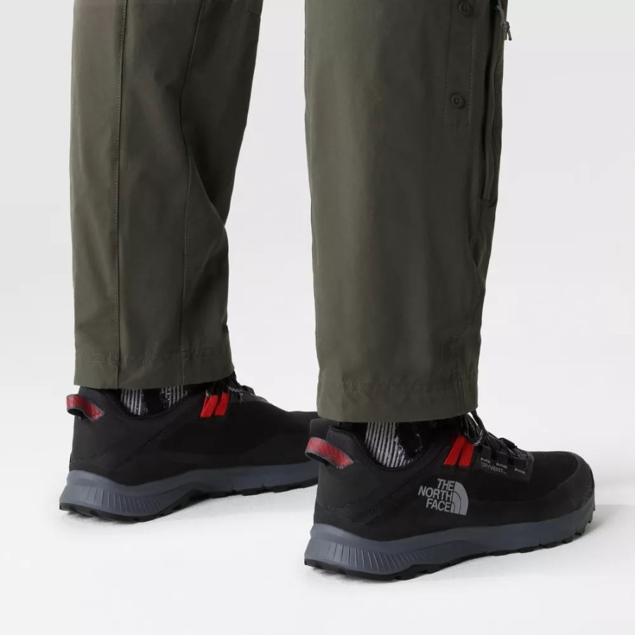 גברים אפורים נעלי הליכה עמיד למים צלע הצפון