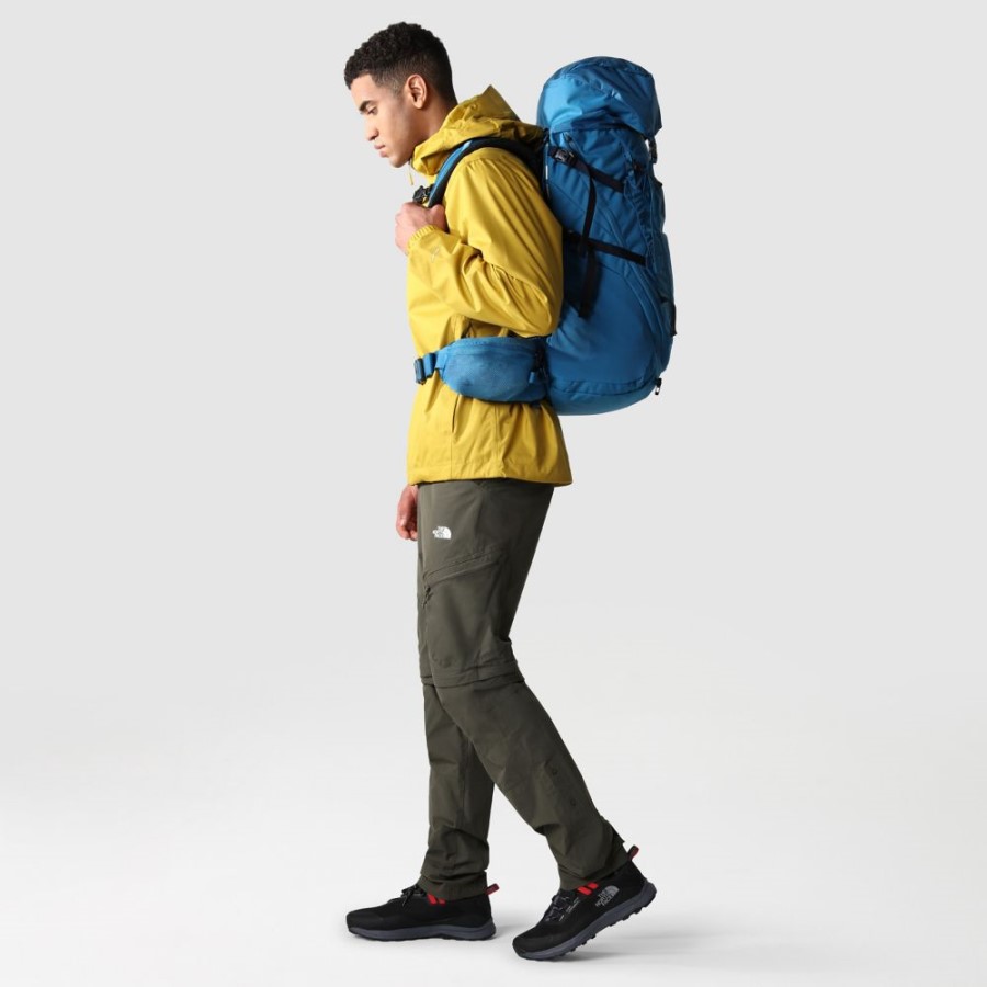 גברים אפורים נעלי הליכה עמיד למים צלע הצפון