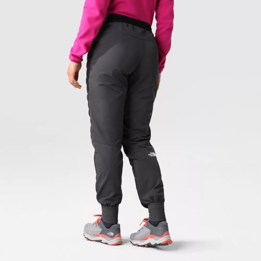 גריי The North Face נשים ספורטאים ספורטאים מבודדים חיצוניים