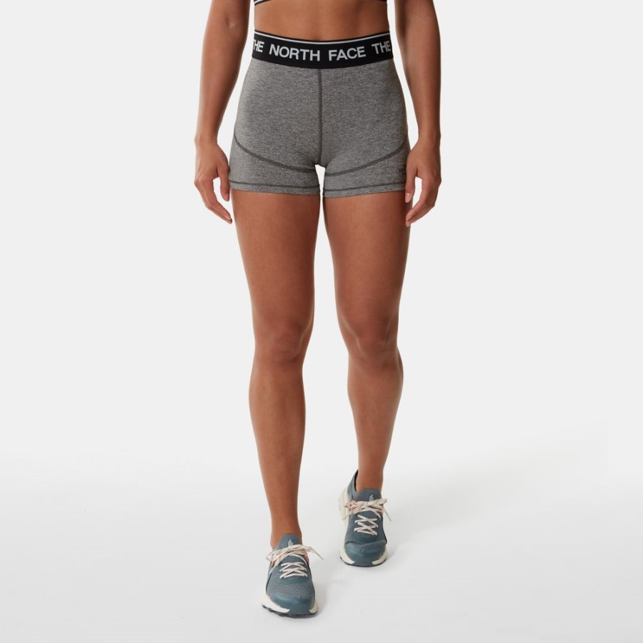 מכנסי אימון קצרים לנשים גריי The North Face