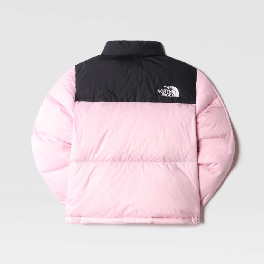 ילדים 1996 ז\'קט רטרו Nuptse The North Face Cameo ורוד חדש
