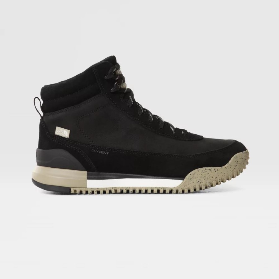 גברים בחזרה ל-berkeley Iii מגפי רחוב מעור שחורים את הפנים הצפוניות