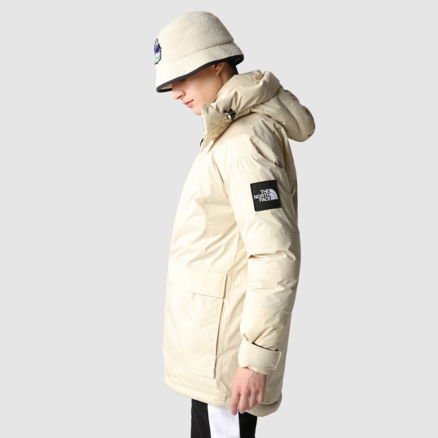 גברים Dryvent Rusta מעיל חצץ את החזית הצפונית