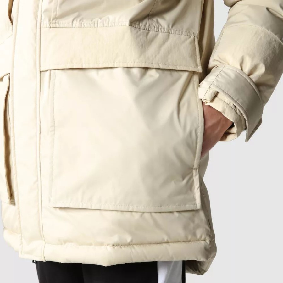 גברים Dryvent Rusta מעיל חצץ את החזית הצפונית