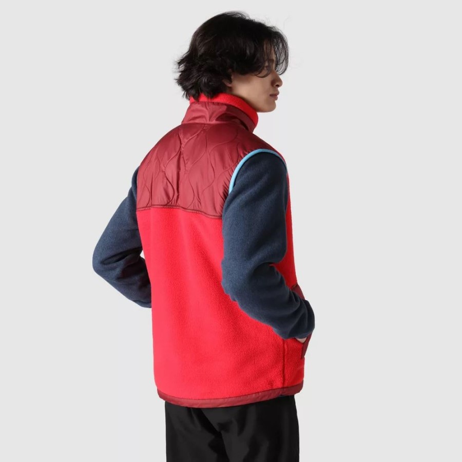 גברים רויאל קשת צמר ג\'ילט הפנים הצפוני אדום