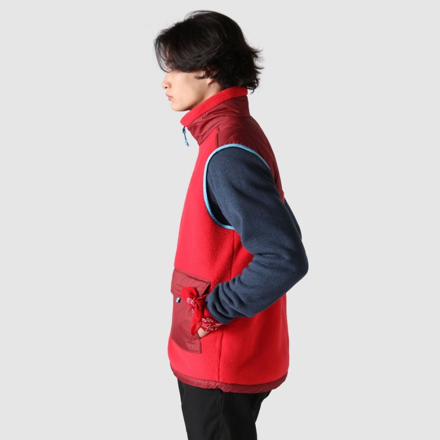 גברים רויאל קשת צמר ג\'ילט הפנים הצפוני אדום