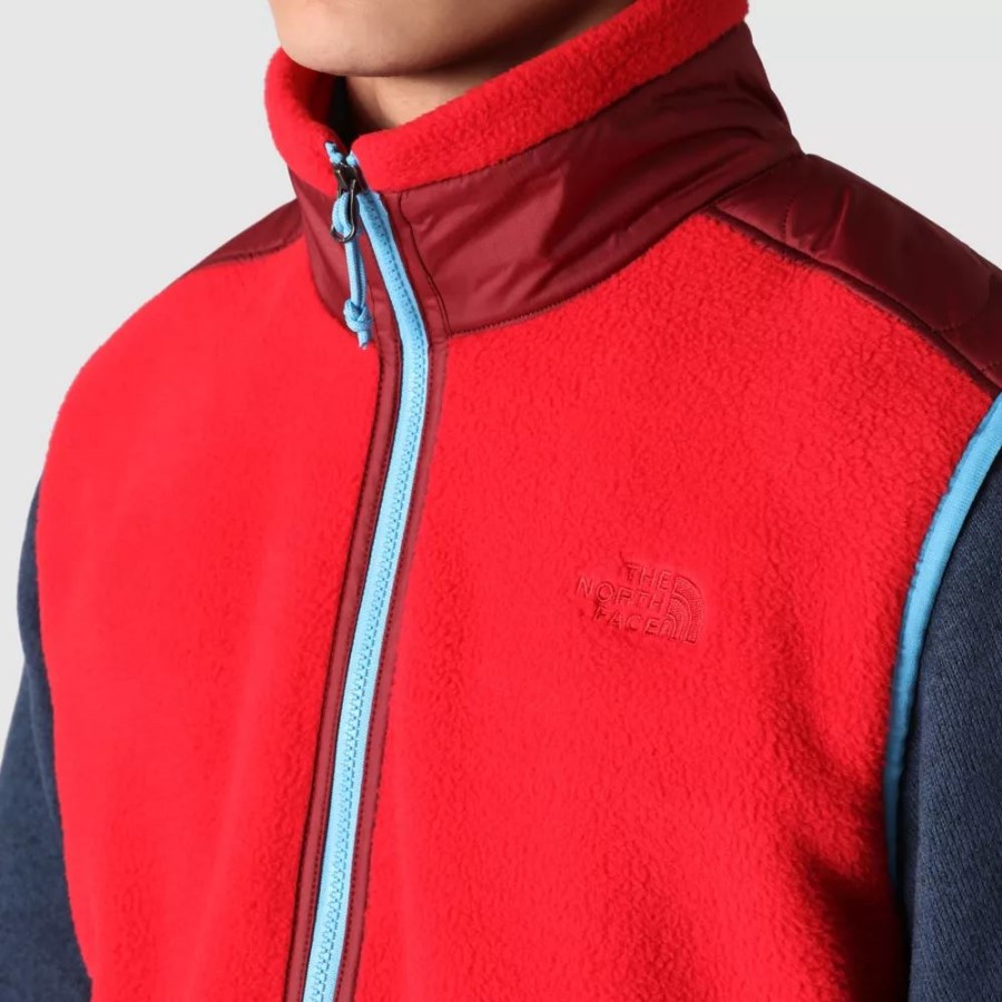 גברים רויאל קשת צמר ג\'ילט הפנים הצפוני אדום