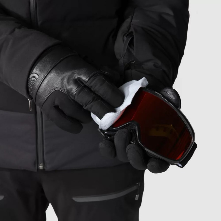 גברים תוקף מעיל פוך שחור הפנים הצפוני