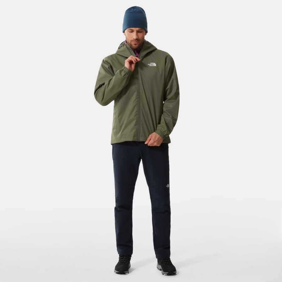 גברים Ectiv Futurelight Exploris עור נעלי הליכה שחורות הפנים הצפוניות