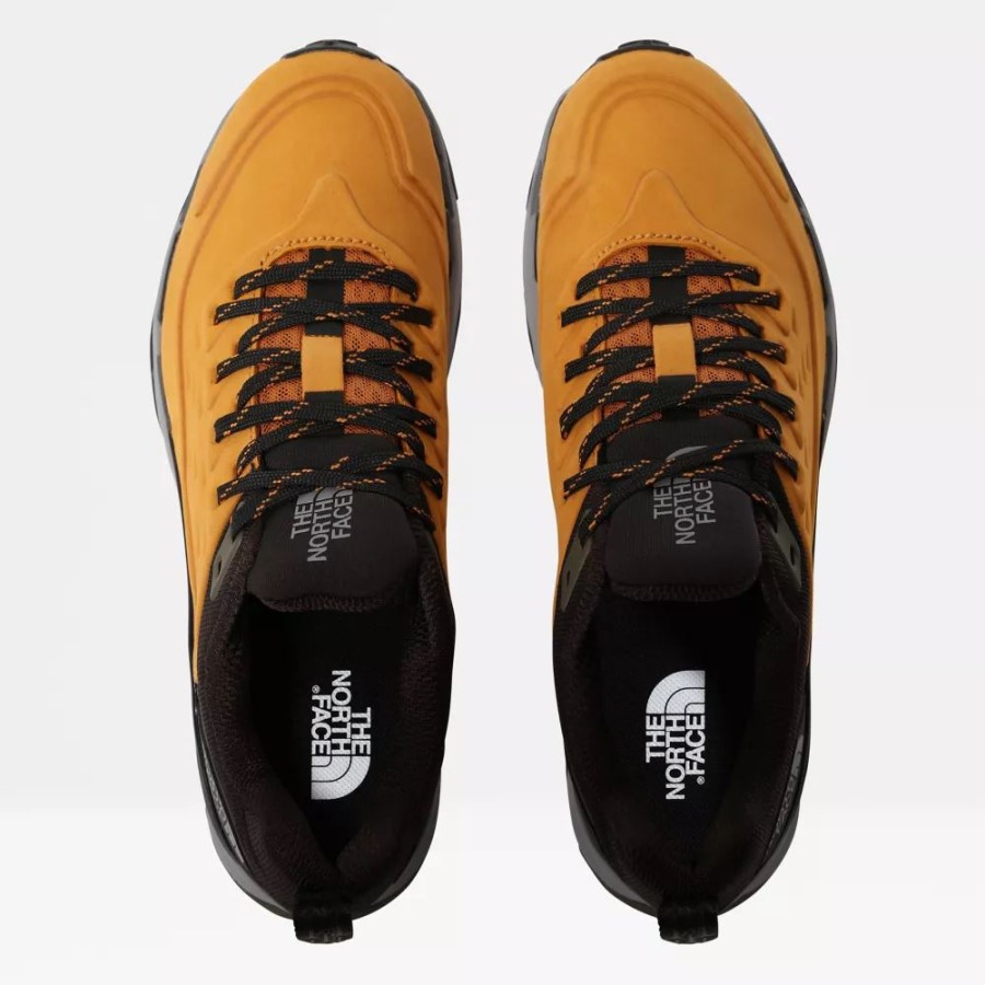 גברים Vectiv Futurelight Exploris עור נעלי טיולים סיטרין צהוב הפנים הצפוני