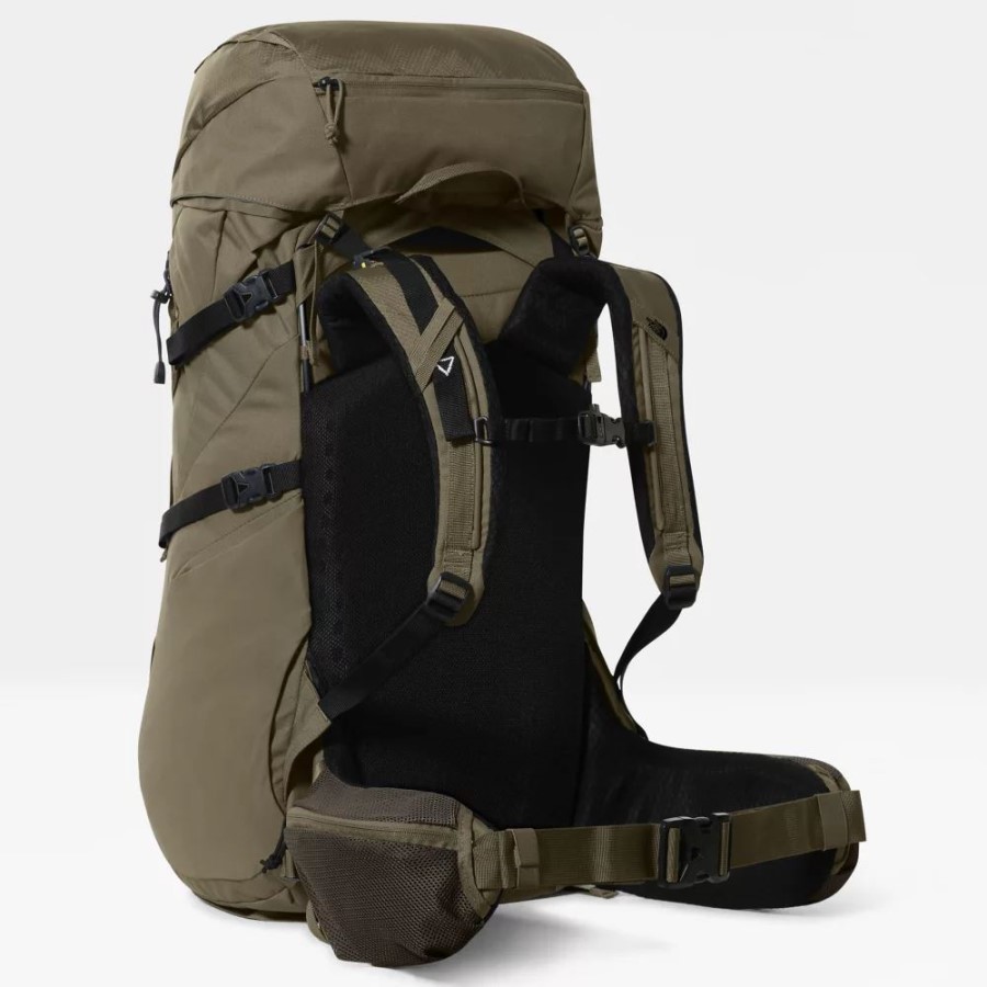 צבאי זית טרה 55 ליטר תיק גב לטיולים The North Face