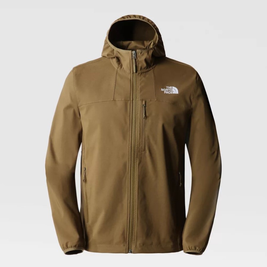 צבאי Olive The North Face גברים ז\'קט קפוצ\'ון זריז