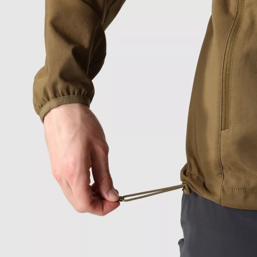 צבאי Olive The North Face גברים ז\'קט קפוצ\'ון זריז