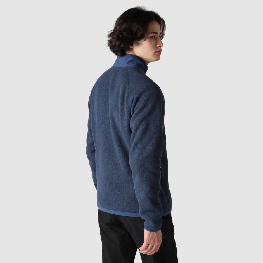 Shady Blue The North Face גברים Gordon Lyons מעיל צמר