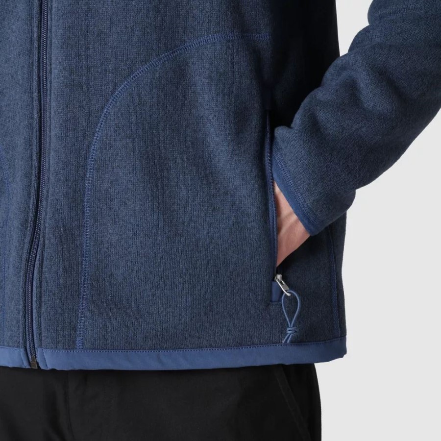 Shady Blue The North Face גברים Gordon Lyons מעיל צמר