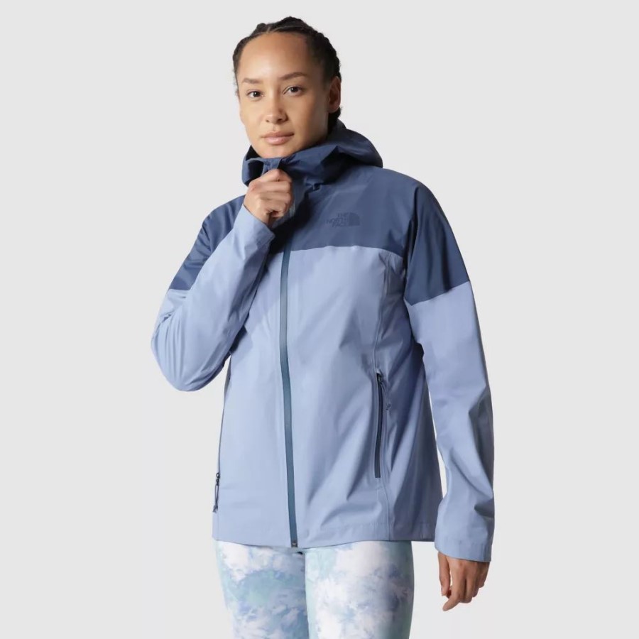 Shady Blue The North Face נשים West Basin Dryvent Jacket