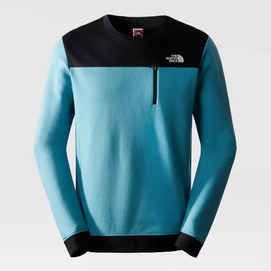 Storm Blue Men Tech New Peak Fleece The North Face