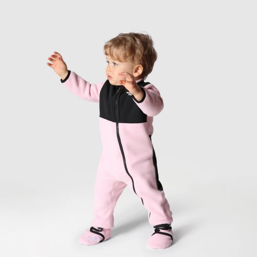 The North Face Baby Denali Piece One Piece Cameo ורוד