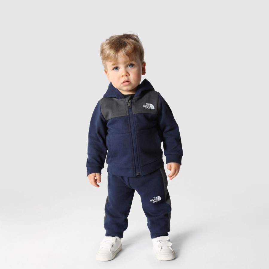 The North Face Baby Slacker 2 חלקים סט פסגה צי