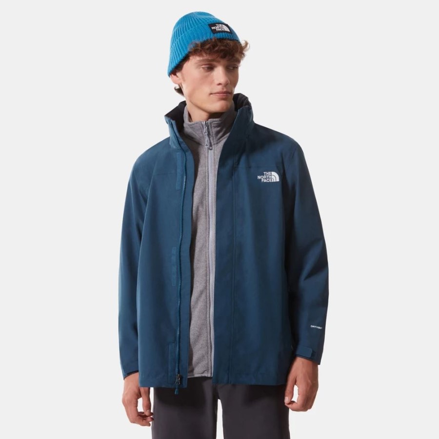 ז'קט סנגרו גברים כהים כחול