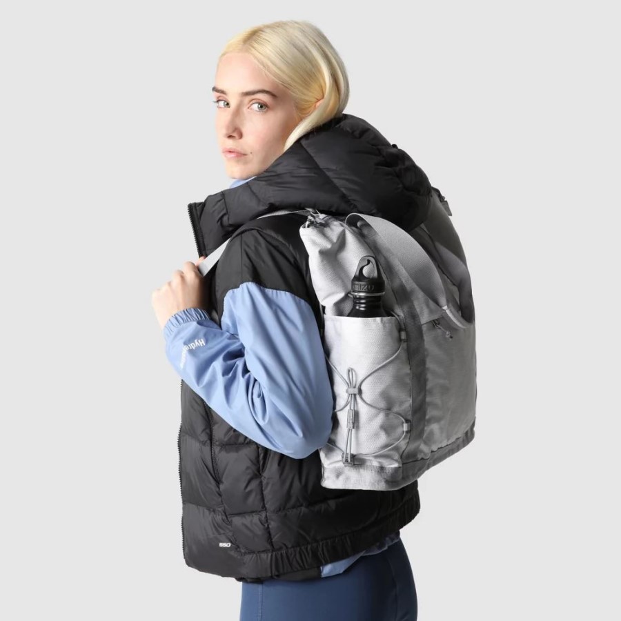 The North Face Borealis תיק לבן מתכתי