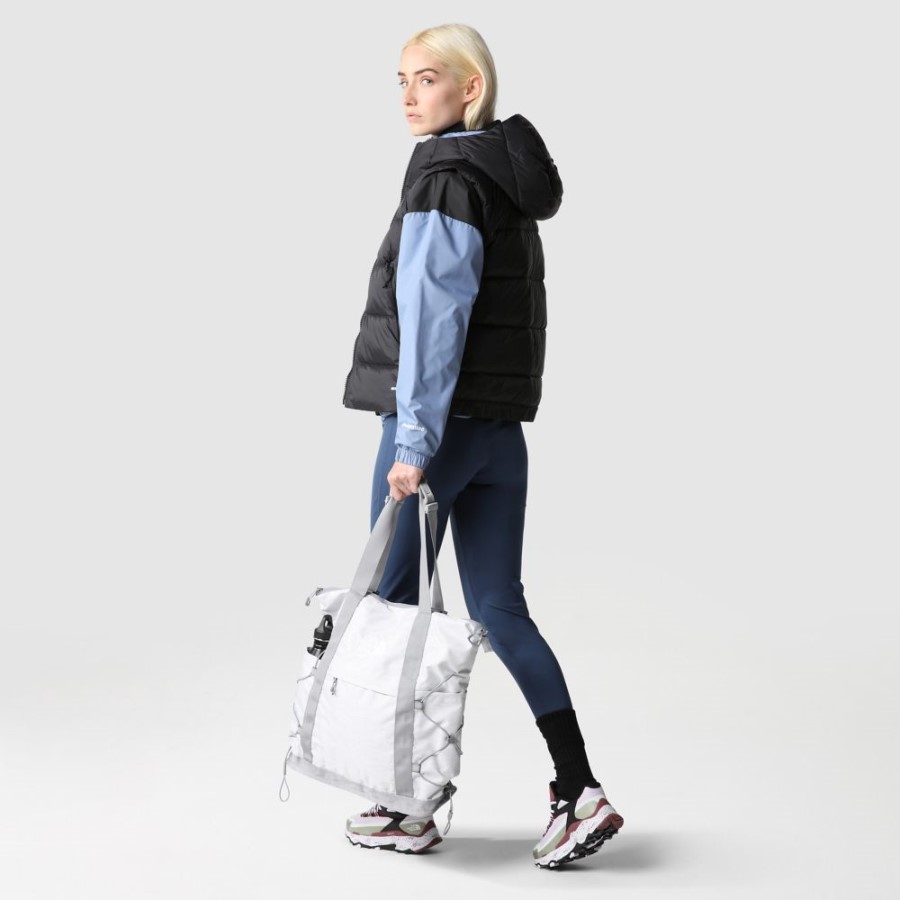 The North Face Borealis תיק לבן מתכתי