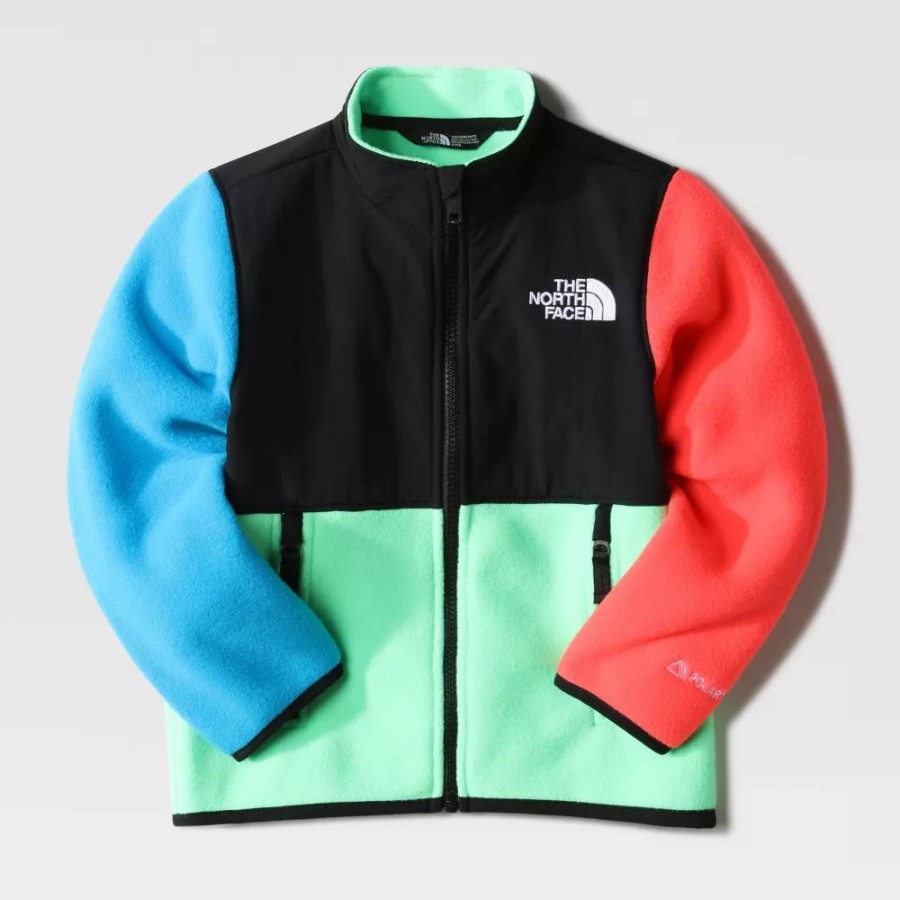 ז\'קט דנאלי לילדים ב-North Face כלורופיל ירוק