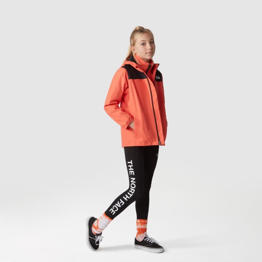 The North Face בנות חותלות גרפיות שחורות