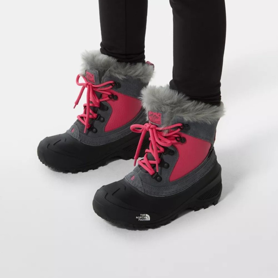 מגפי שלג אקסטרים של שליסטה האפורים של ה-North Face