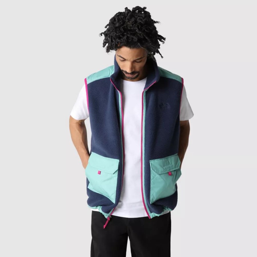 The North Face Men Royal Arch Fleece Gilet Summit Navy