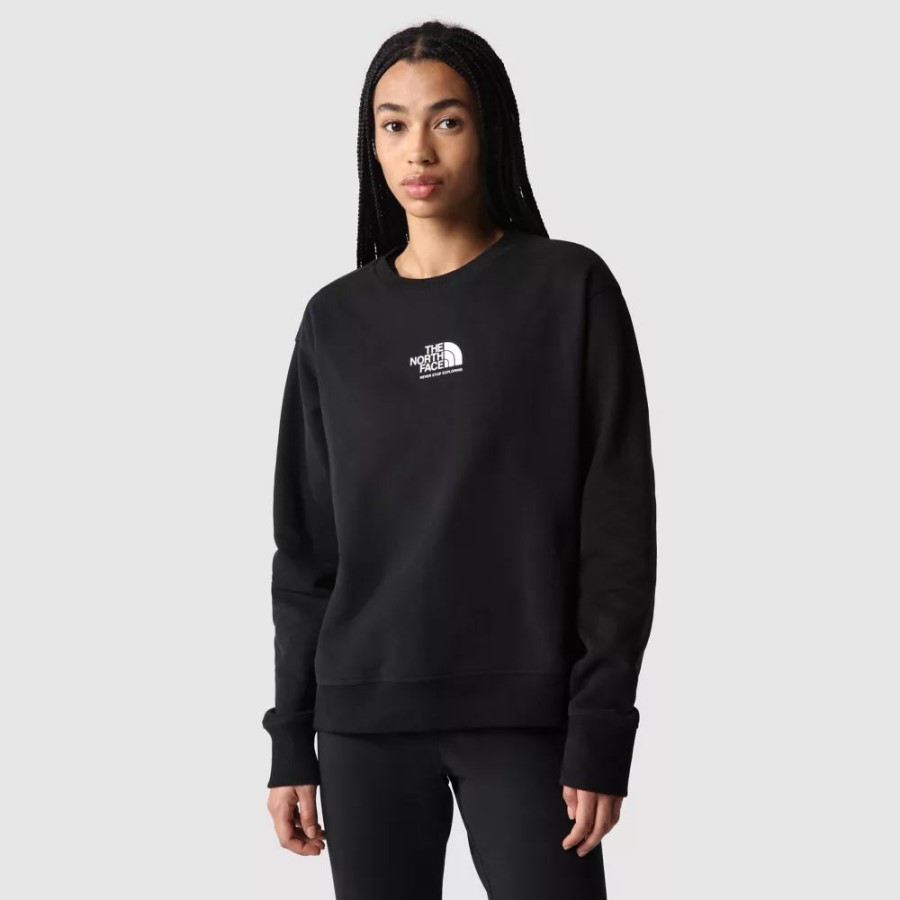 נשים קואורדינטות סוודר שחור