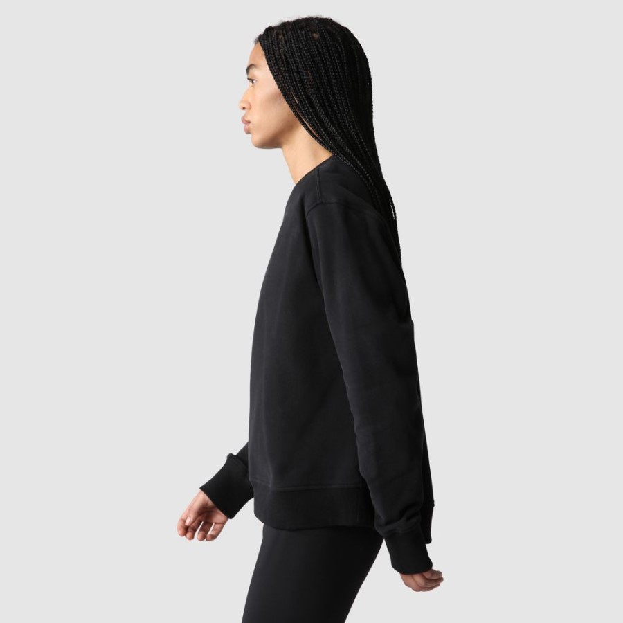 נשים קואורדינטות סוודר שחור