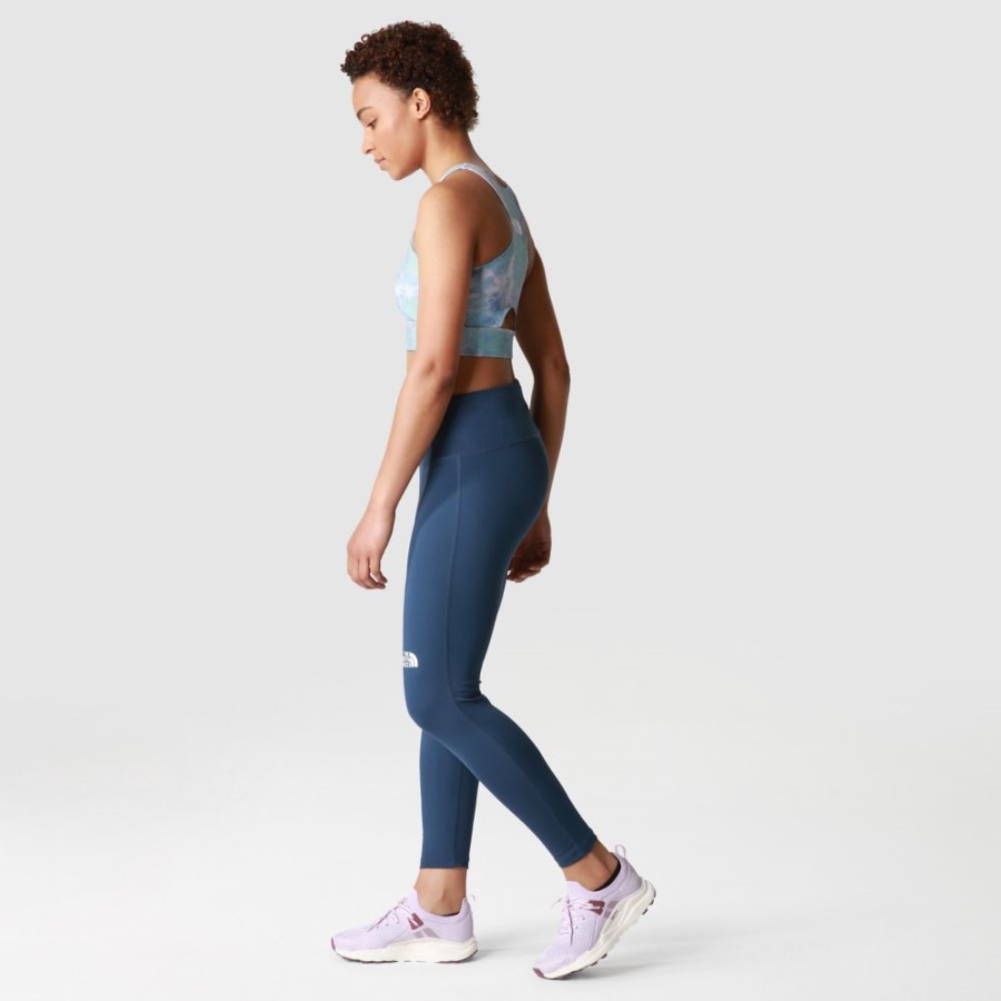 The North Face נשים Flex High Rise 7/8 חותלות כחולות מוצלות
