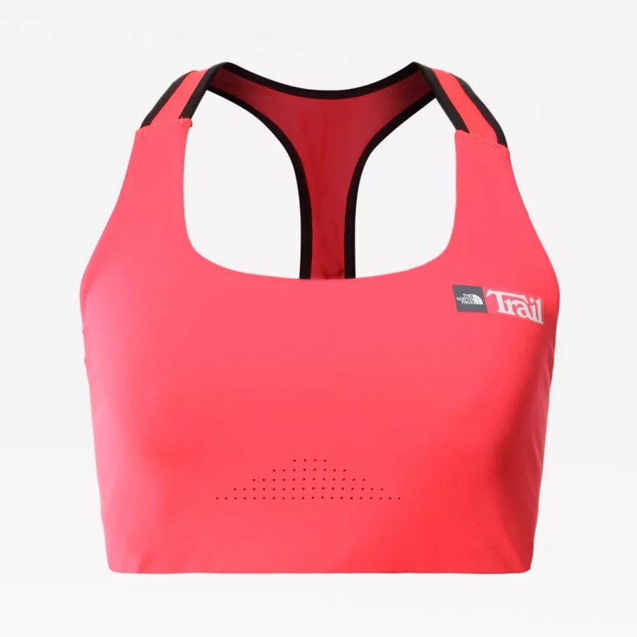 The North Face נשים חזיית Movmynt Brilliant Coral New