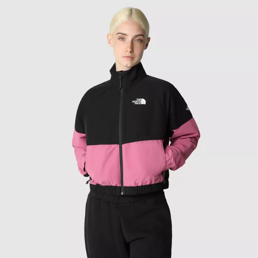 The North Face נשים פלגו מסלול העליון סגול אדום