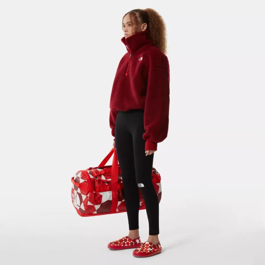 The North Face נשים Thermoball V Traction Winter פרדות אדום לוהט