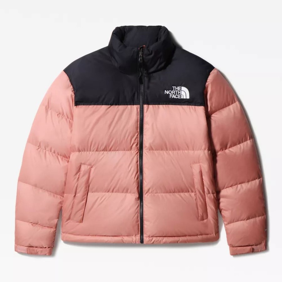 נשים 1996 ז\'קט רטרו Nuptse The North Face עלה שחר