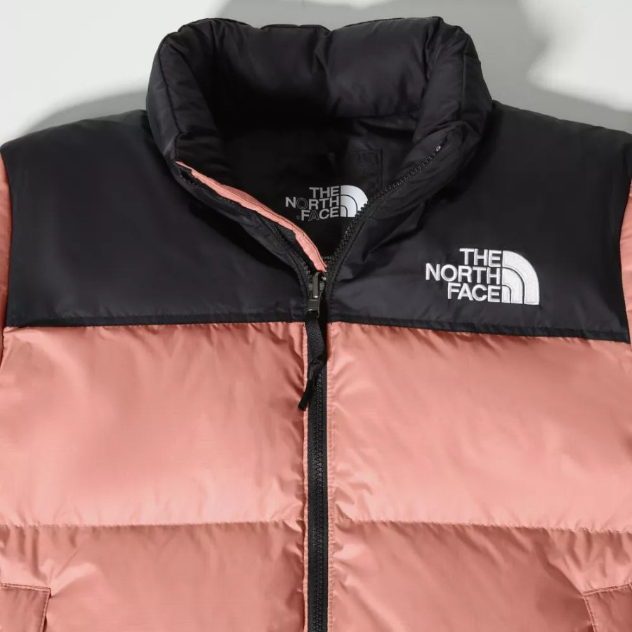 נשים 1996 ז\'קט רטרו Nuptse The North Face עלה שחר
