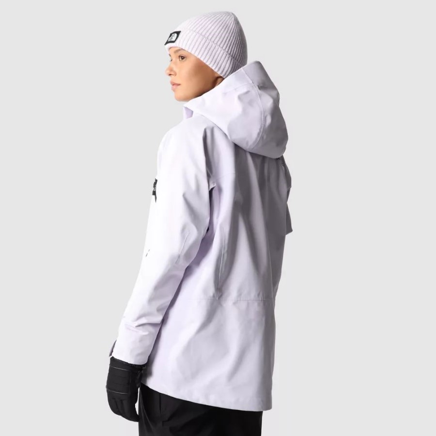 נשים מעיל לבנדר ערפל החזית הצפונית